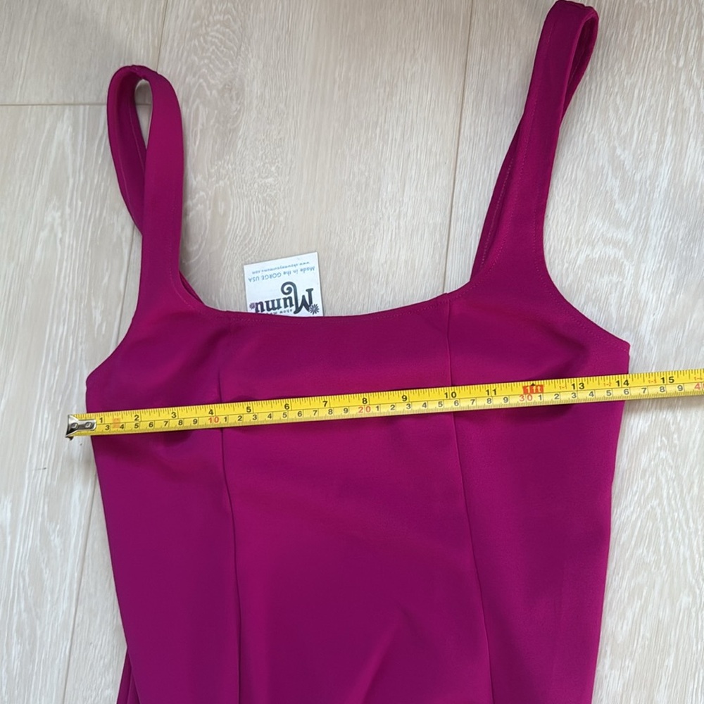 Show Me Your MuMu Fuschia Maxi Dress with Flowing Elegance - Picture 6 of 8